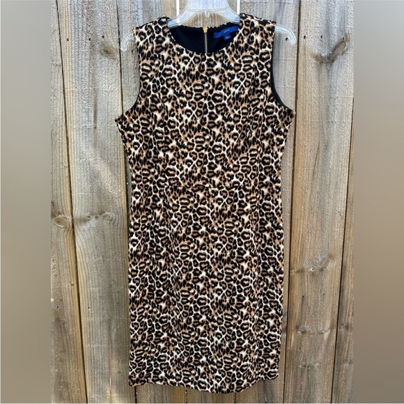 Apt. 9 Dresses & Skirts - Apt. 9 Leopard Print Midi Dress- L – Fall Date Night & Workwear